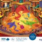 Ref 7402 PUZZLE 200P LE TRESOR DES DRAGONS Facing BD