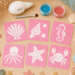 Set de tatouage sirene ouvert